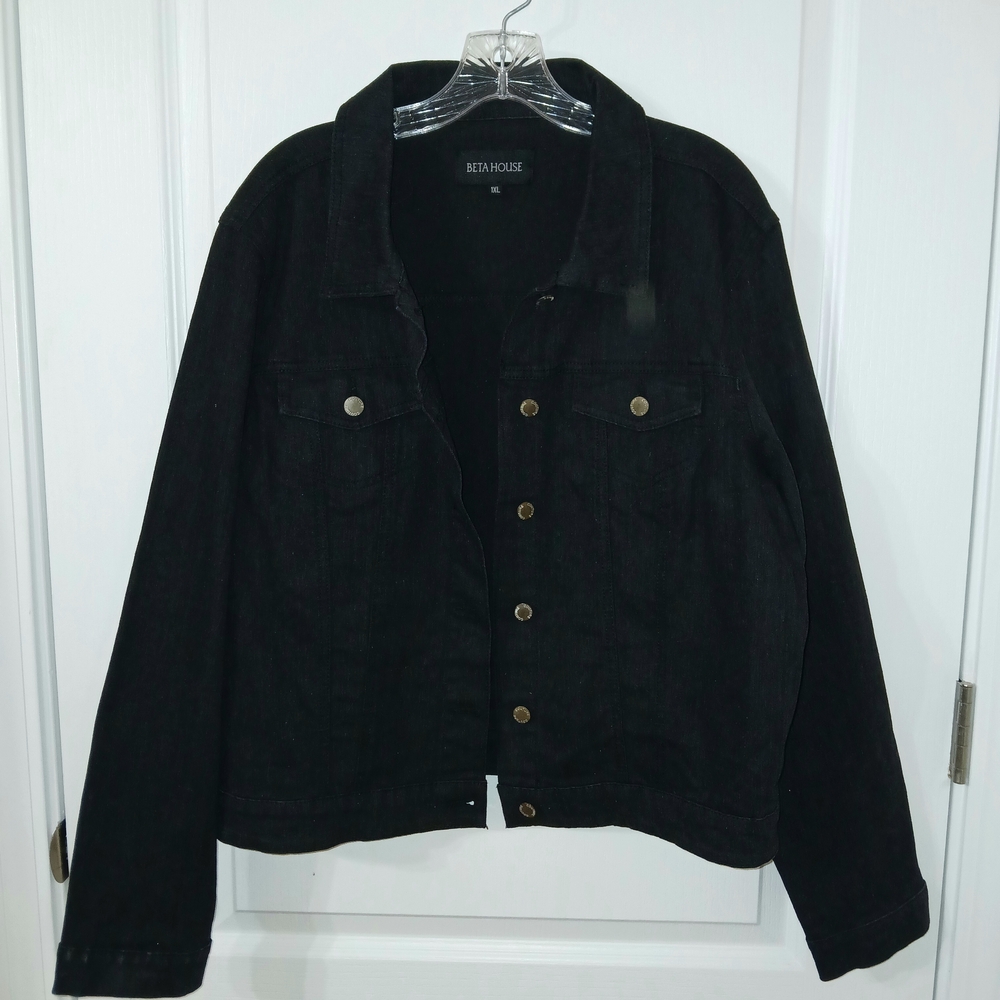 Women's Black Denim Jacket